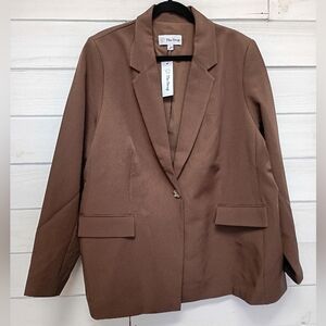 The Drop Women's Brown Blazer